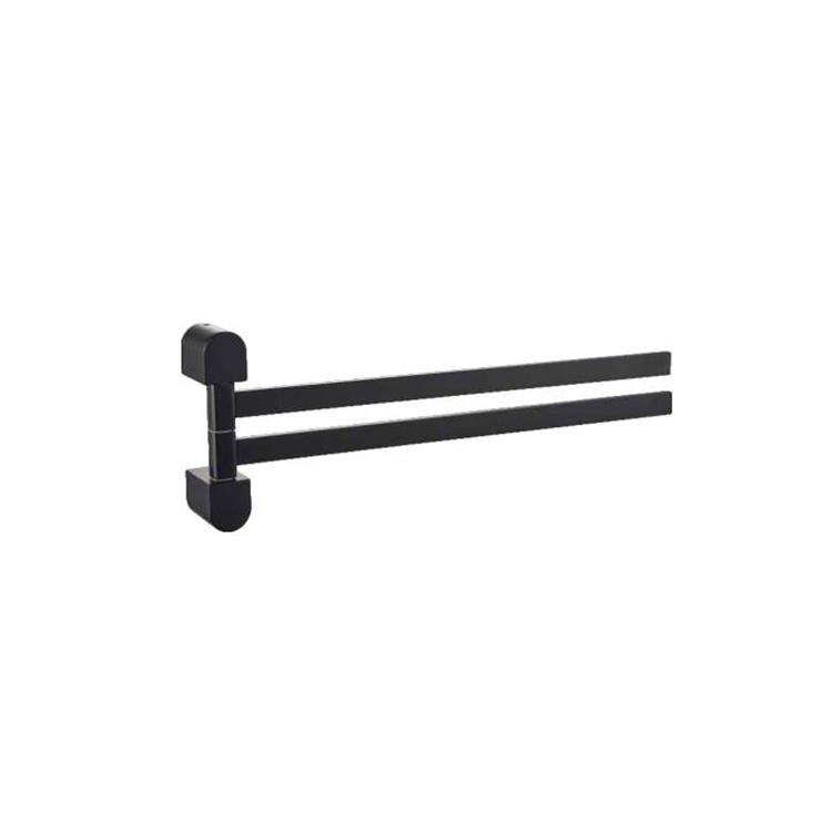 JD-AB7731 Black Matte Towel Ring