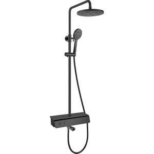 JD-SC104-1 S/S Matt Black Rain Shower Head with Handheld