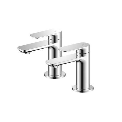 JD-203-7 Double Handle Washbin Faucet Hot Cold