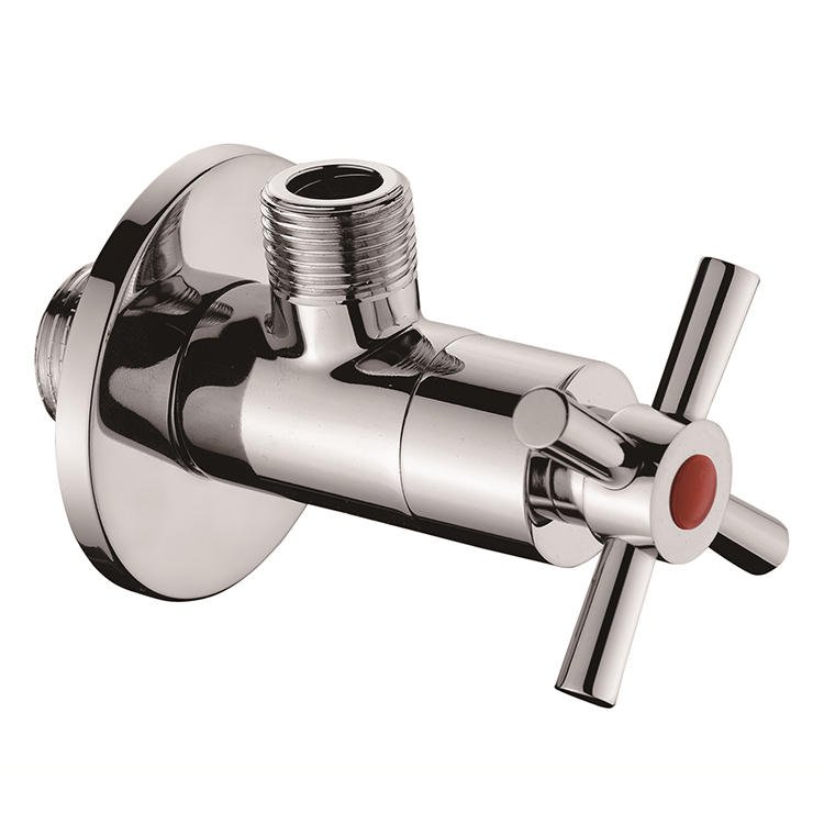 JD-AV016 Brass Angle Valve With Wall Flange