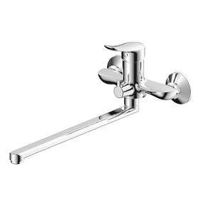 DAHLIA Series Brushed White Bathroom Bathtub Faucets