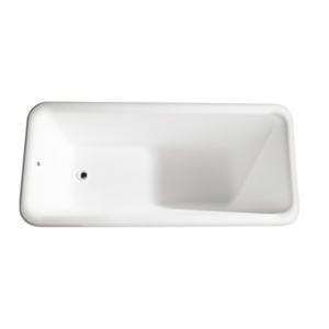 JD-PF160-51 Freestanding Bathtub with Shower Modern Freestanding 