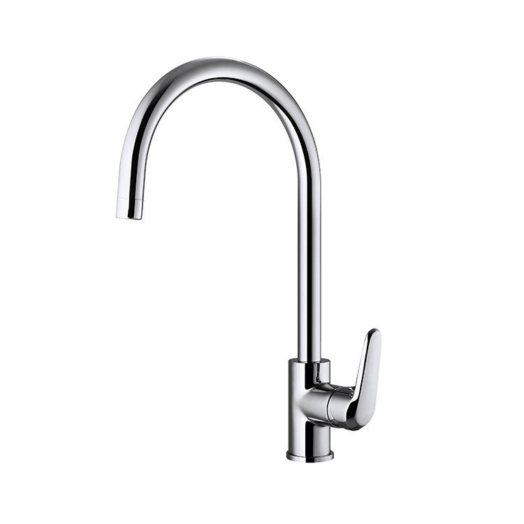 SUNFLOWER Series Gooseneck Rotational Sink Faucets for Kitchen