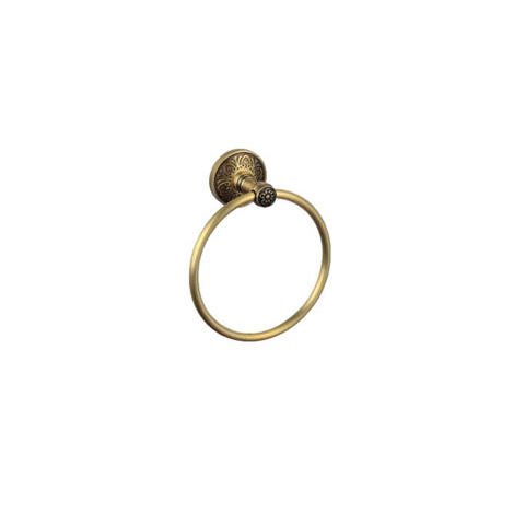 JD-AB9613 Vintage Brass Towel Ring