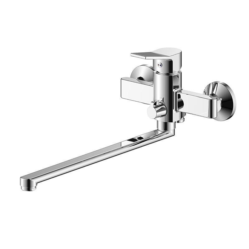 DAISY Series Wall Mounted Single-lever Shower/bath Mixer with Long Spout