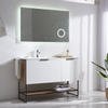  JD-MDG1802-1200 Best White Bathroom Mirror Cabinets Bathroom Towel Cabinet