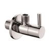 JD-AV002 Brass Angle Valve With Wall Flange