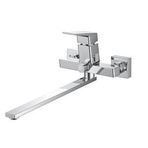 IRIS Series Wall Mounted Washbasin Mixer with Ceramic Shower Switch