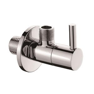 JD-AV002 Brass Angle Valve With Wall Flange