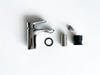 DAHLIA Series Single Handle Washbin Faucet Chrome