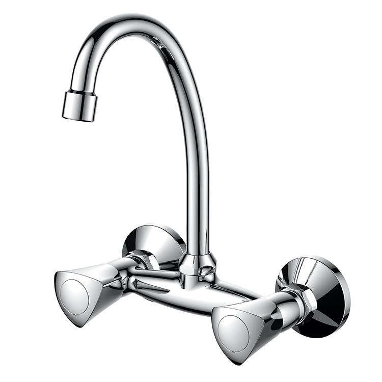 TULIP Series Wall-mounted Sink Mixer with 2 Handles