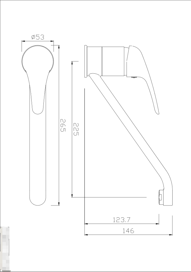 LILY Series Best Tall Stainless Steel Kitchen Taps 