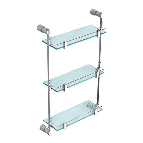 JD-AB8837 Triple Glass Shelf Bathroom