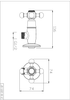 CACTUS Series Angle Valve Cross Handle