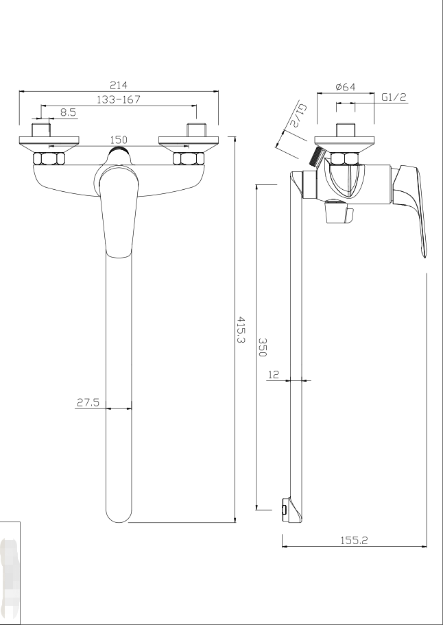 MORNING GLORY Series Polished Designer Bathroom Faucets