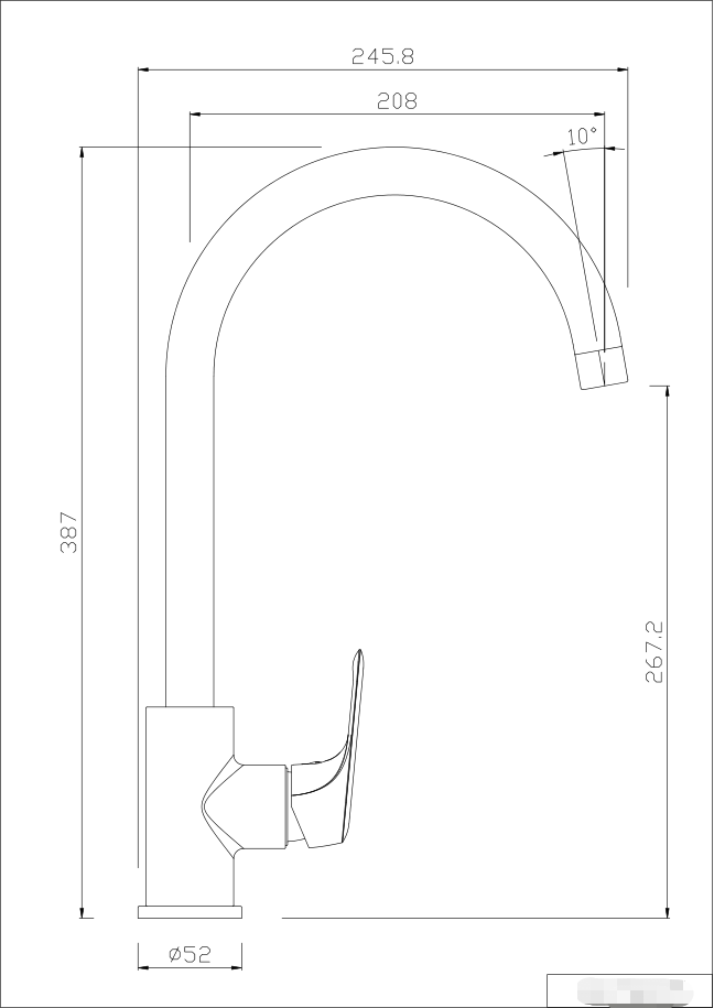 MORNING GLORY Series Polished Brass Kitchen Faucets Widespread