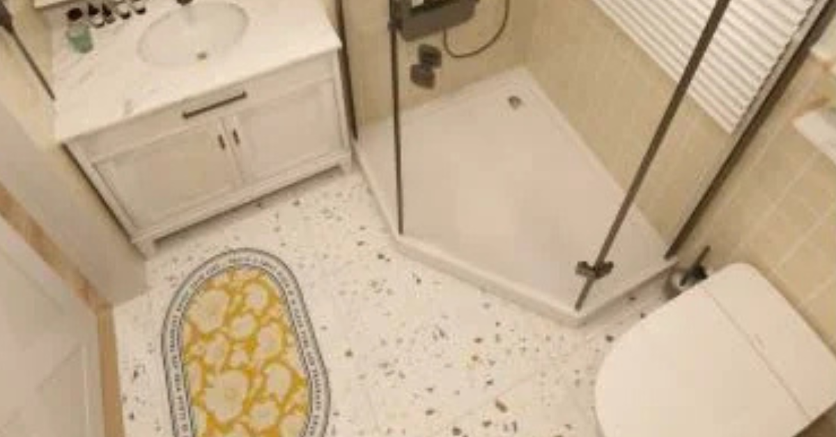 How about a smart toilet in a 3 square meters bathroom