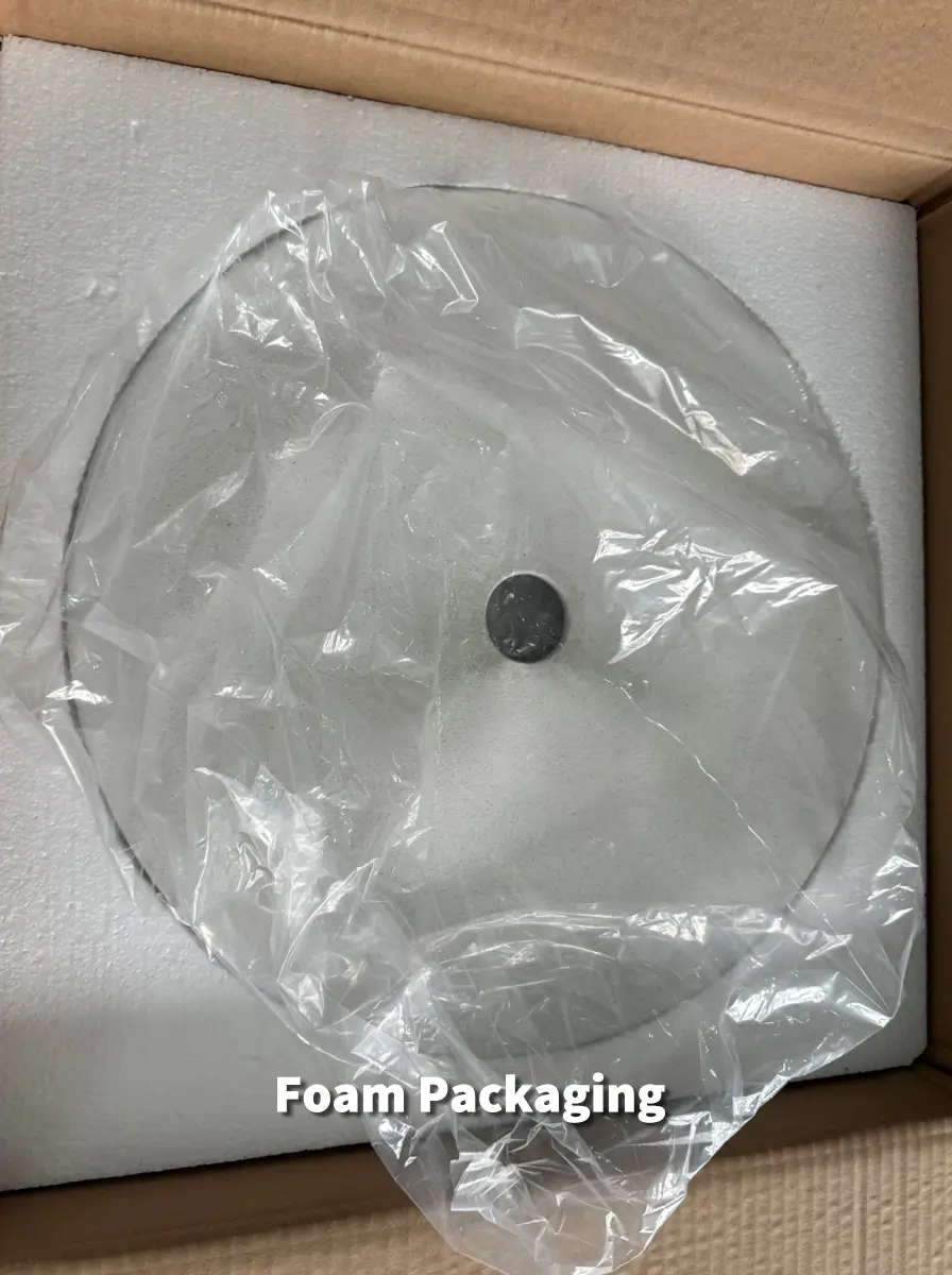 12 KG EPS foam inner packaging for concrete basin inside 5-layer carton
