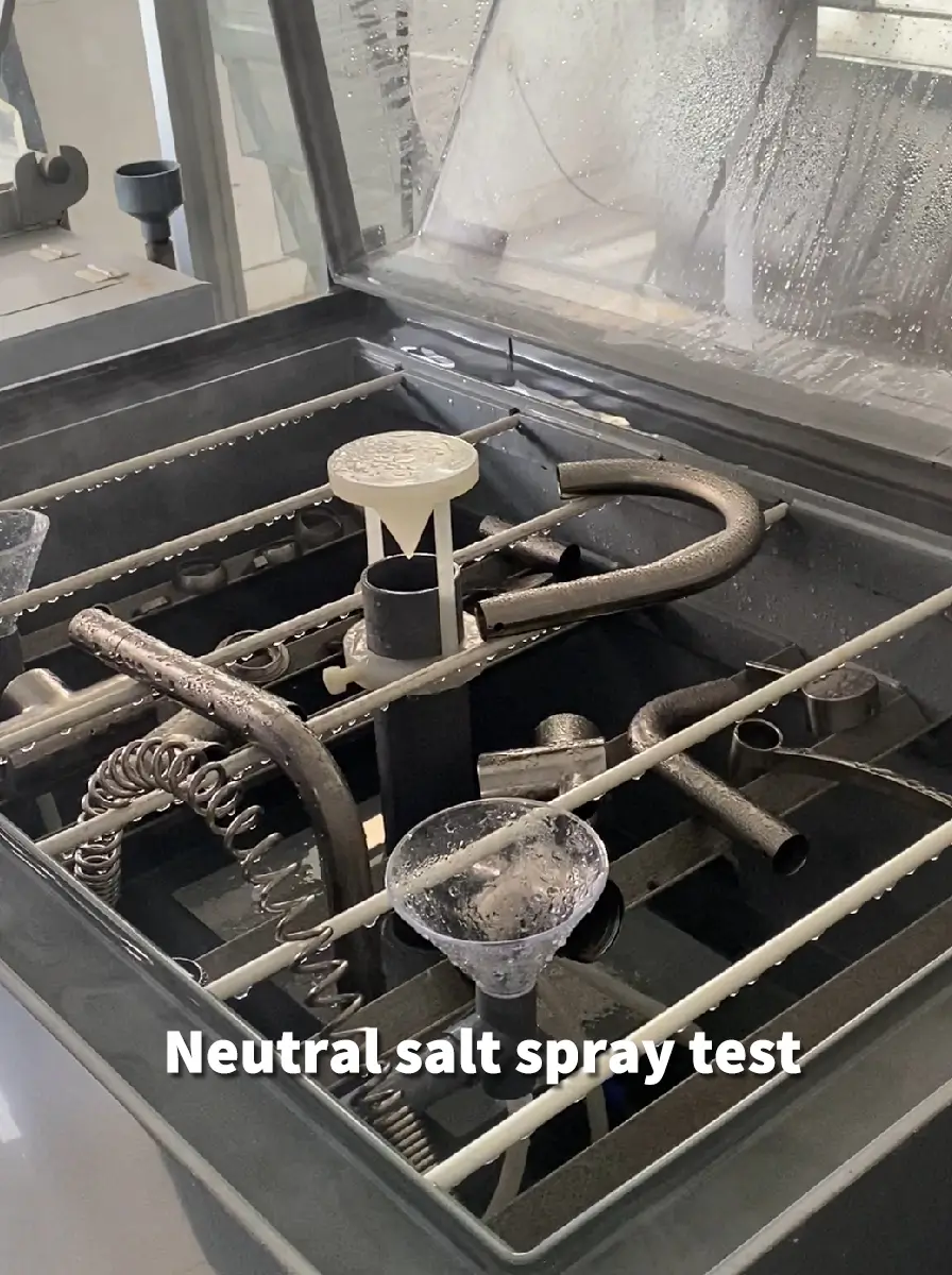 Neutral salt spray test in Janedo faucet laboratory